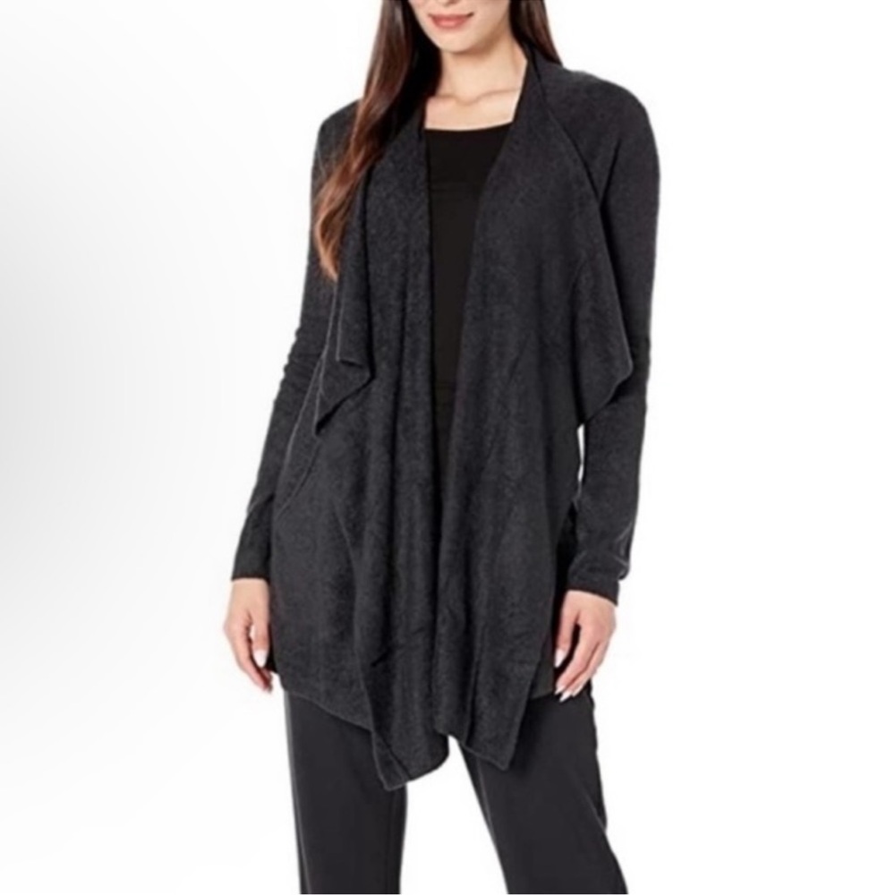 Barefoot Dreams Bamboo Chic Lite Calypso
Wrap Black Cardigan Small Medium